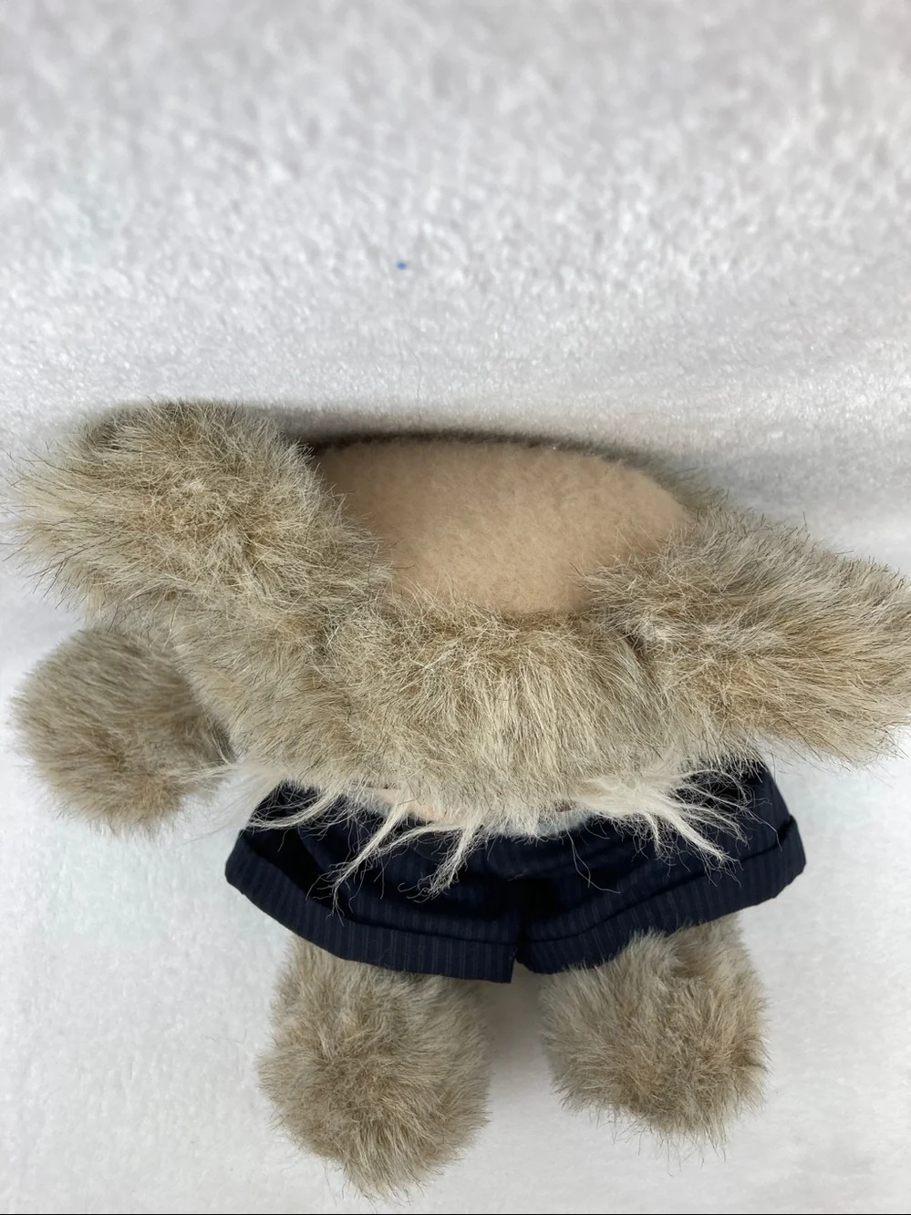 VTG 1985 Heartline Grandpa Bear Plush Stuffed Animal Toy 18” Balding